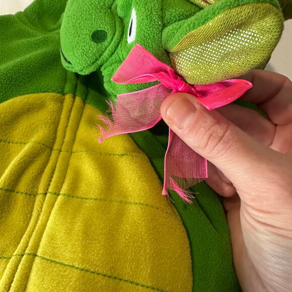 Carter's Dragon  / Dinosaur Zip Up Jacket Halloween Costume Sz 6-9 mo - Picture 7 of 9